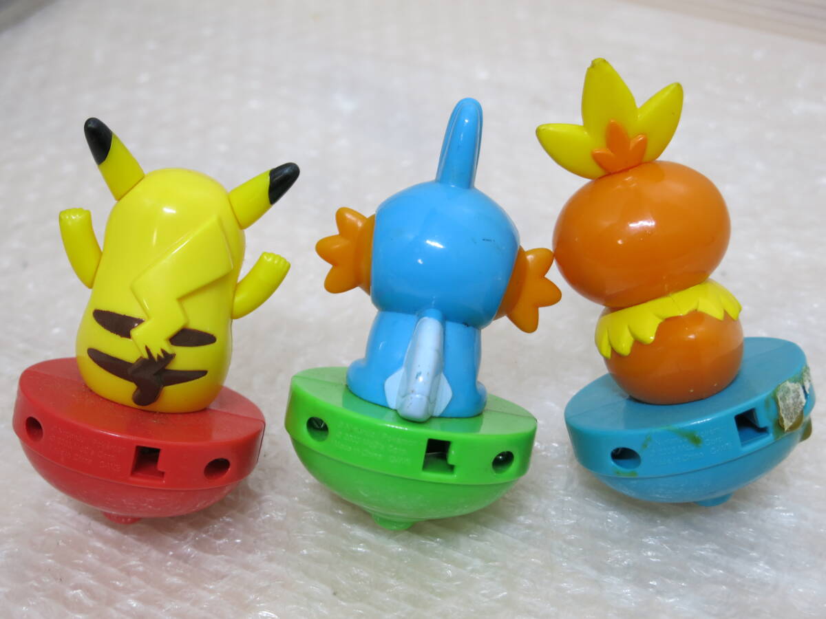 ポケモン　ピカチュウ ミズゴロウ　アチャモ　マクドナルド　コマ
