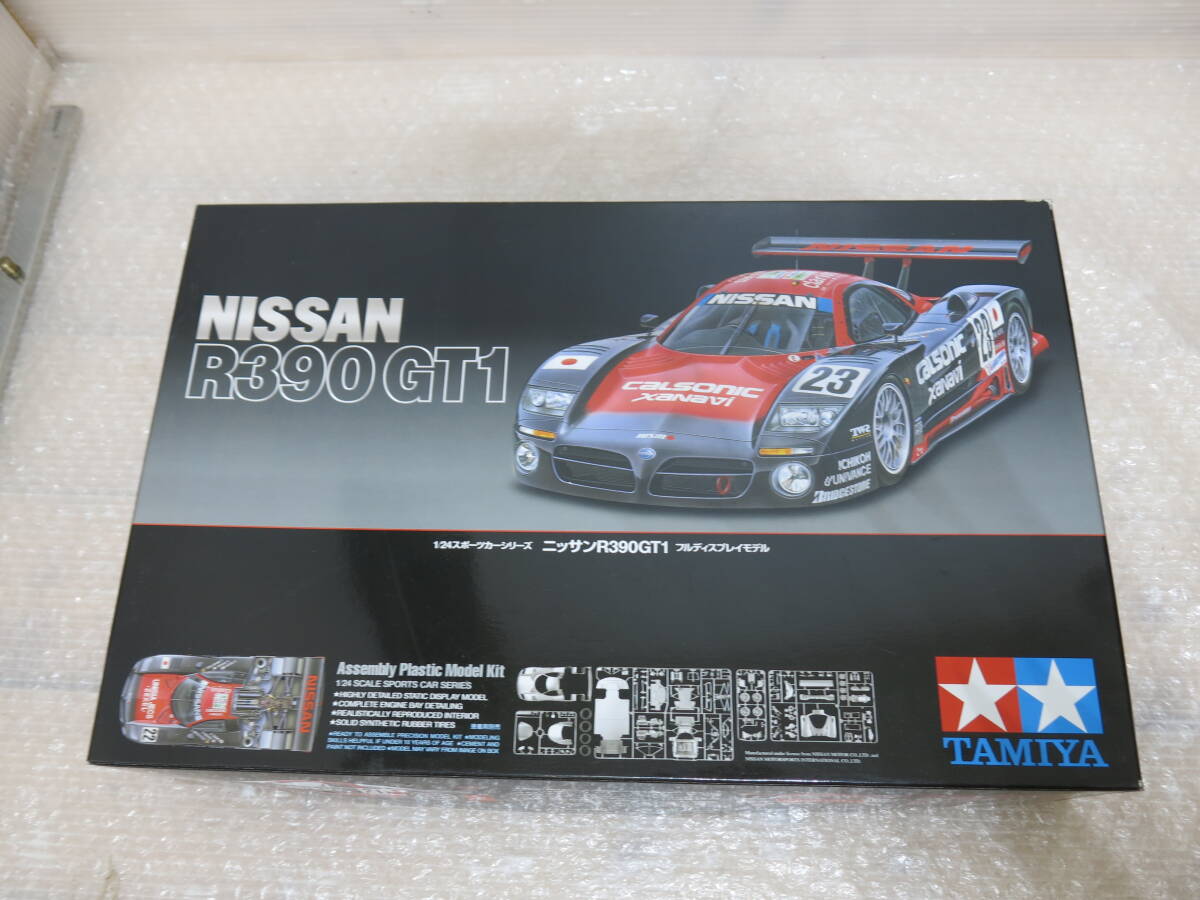 1/24 TAMIYA NISSAN R390 GT1　デカール欠損有