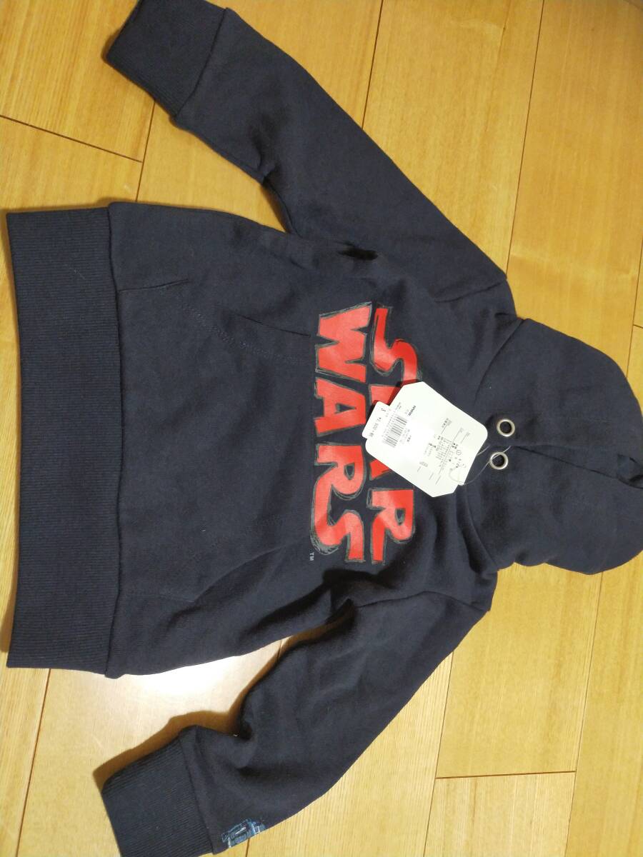 GLOBAL WORK パーカー　スターウォーズ柄　未使用90-100cm