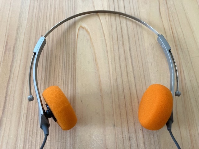美品 高音質 整備済完全動作品 SONY WM-2用ヘッドホン MDR-4L1S