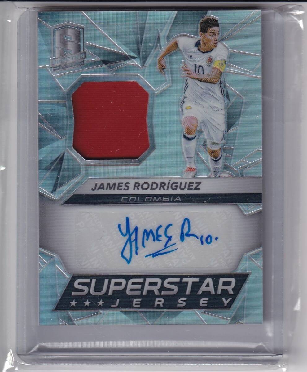 James Rodriguez Panini 直筆サイン 直書き Panini Autograph ハメス・ロドリゲス 直筆サイン&ジャージ