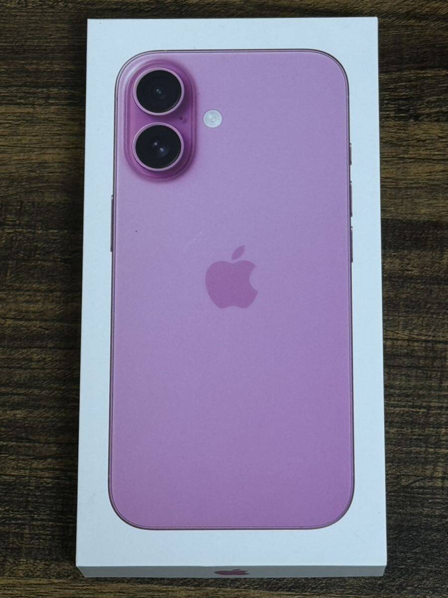 新品　未開封　iPhone 16 ピンク　128GB SIMフリー