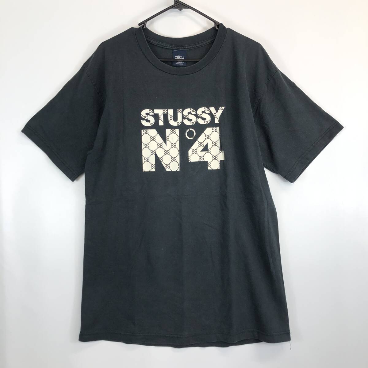 OLD 】STUSSY ロンt 紺タグ アメリカ製 サイズL ブルー トップス OLD 】STUSSY ロンt 紺タグ アメリカ製 サイズL ブルー トップス
