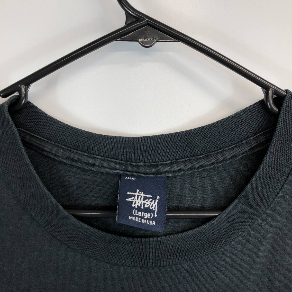 90s 紺タグ USA製 stussy ステューシー モノグラムロゴ 半袖T 90s 紺タグ USA製 stussy ステューシー モノグラムロゴ 半袖T