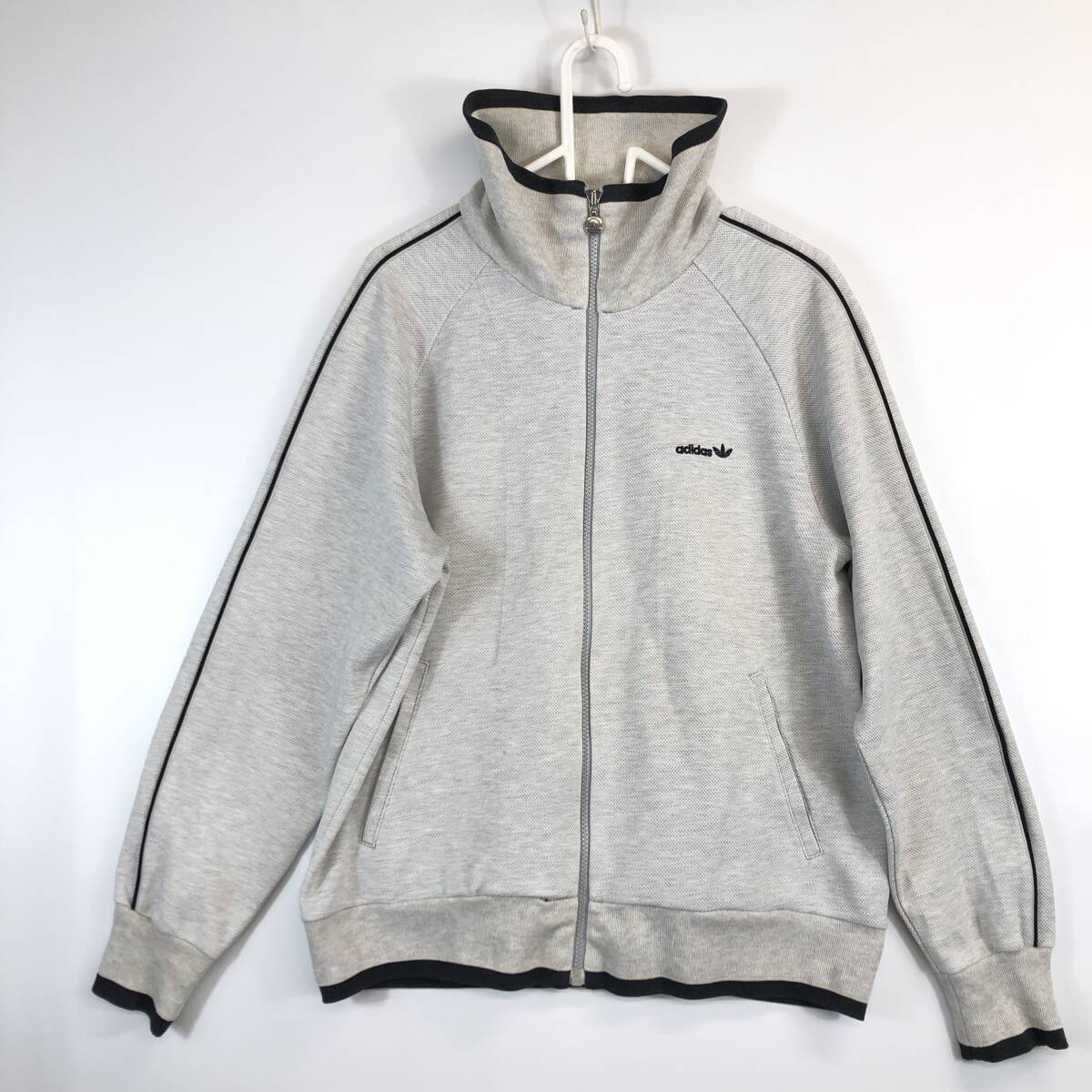 70s 80s デサント製 adidas アディダス トラックジャケット L 70s 80s デサント製 adidas アディダス トラックジャケット L
