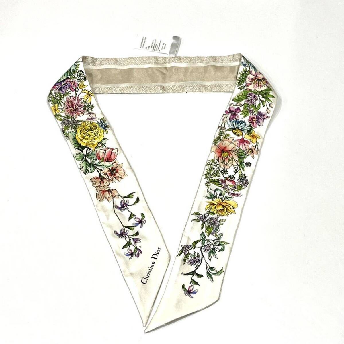 極美品 Christian DIOR クリスチャンディオール ミッツァ 花柄 D 極美品 Christian DIOR クリスチャンディオール ミッツァ 花柄 D