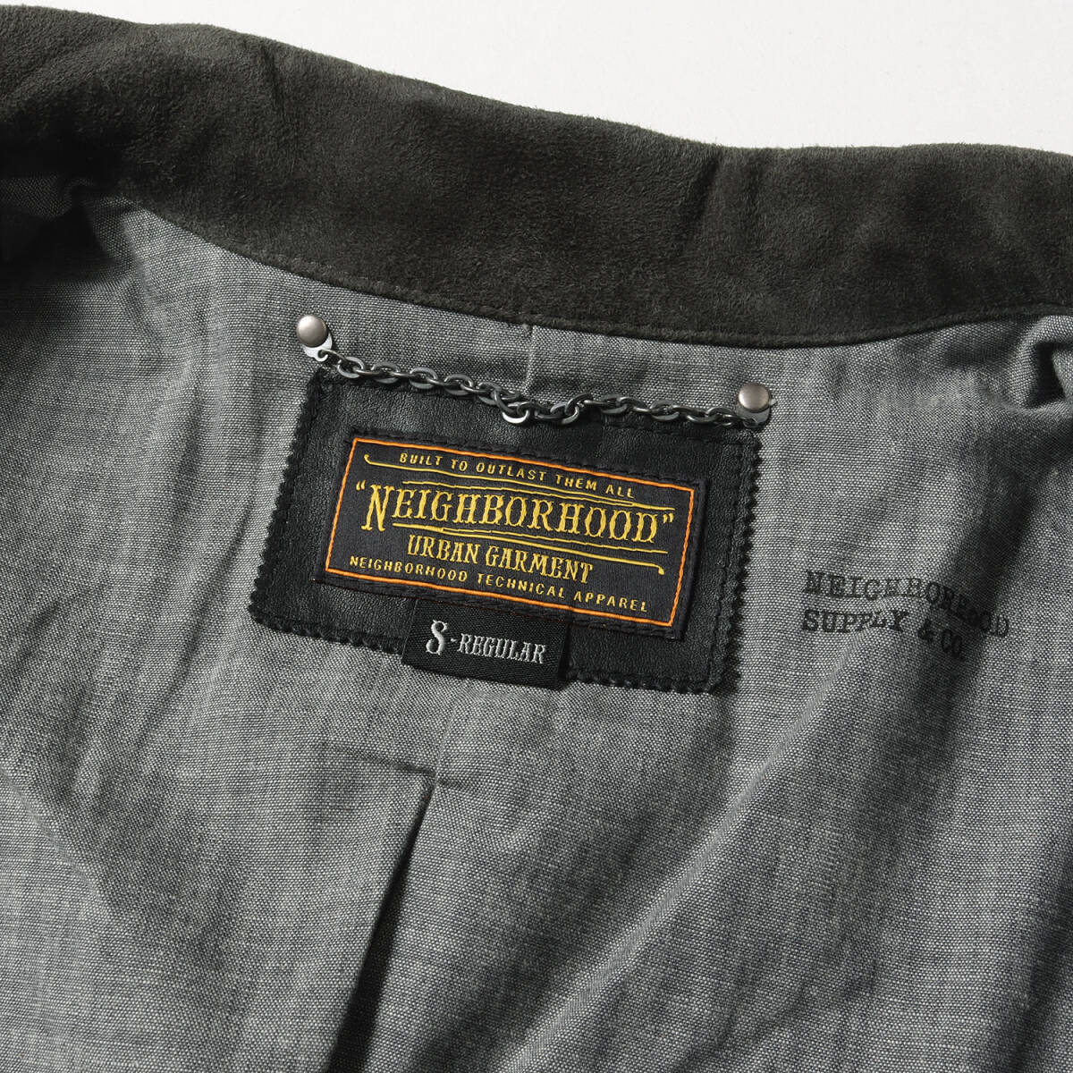 NEIGHBORHOOD ネイバーフッド ジャケット サイズ:S ゴートスウェード ボタン ジャケット SHEPHERD / GL-JKT オリーブドラブ アウター