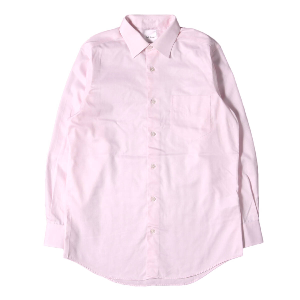 Paul Smith ポールスミス シャツ サイズ:M コットン ドレスシャツ ストライプ ピンク トップス カジュアルシャツ 長袖