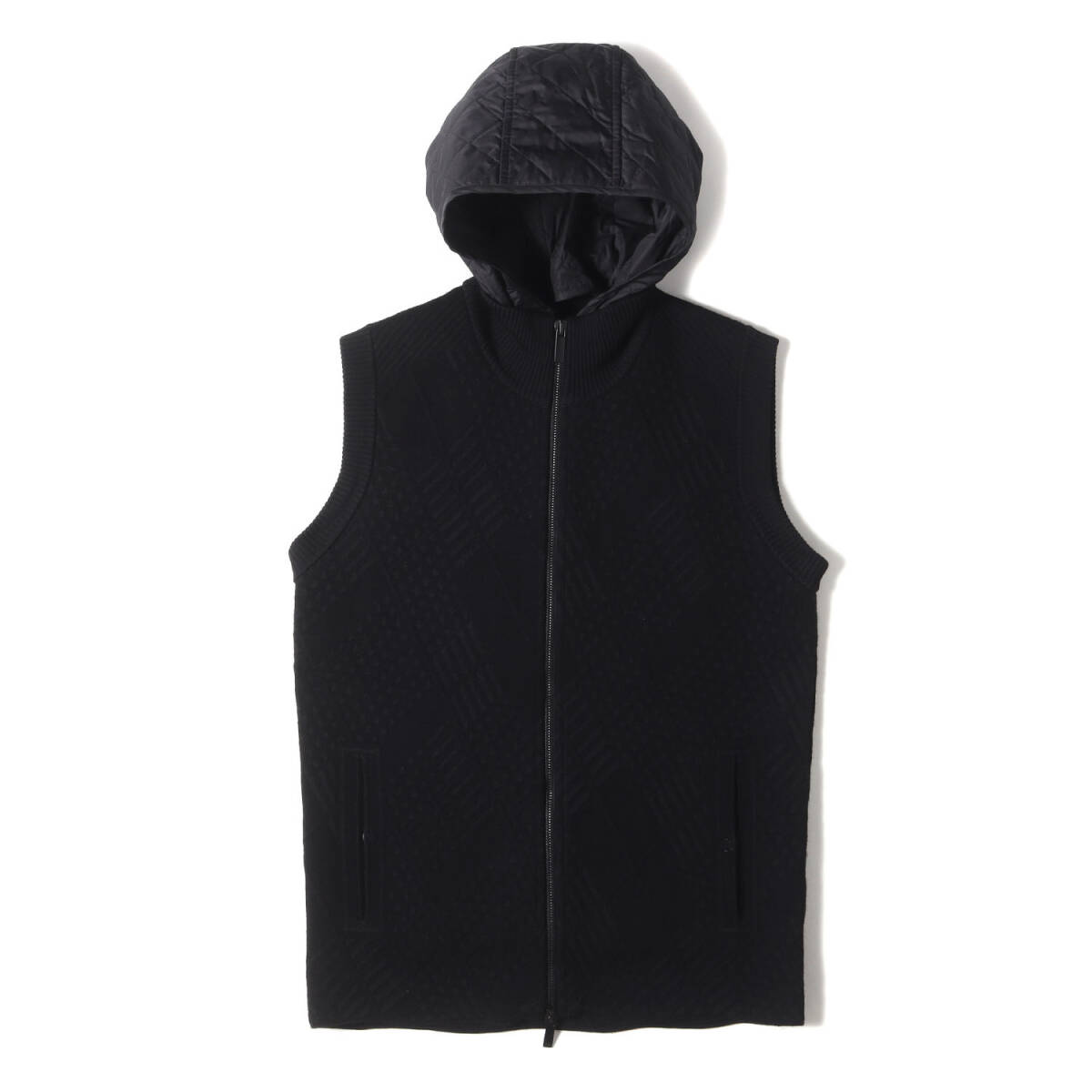 中古・古着通販】EMPORIO ARMANI (エンポリオアルマーニ) ベスト ブラック サイズ:S｜ブランド・古着通販 トレファク公式【TREFAC  FASHION】スマホサイト