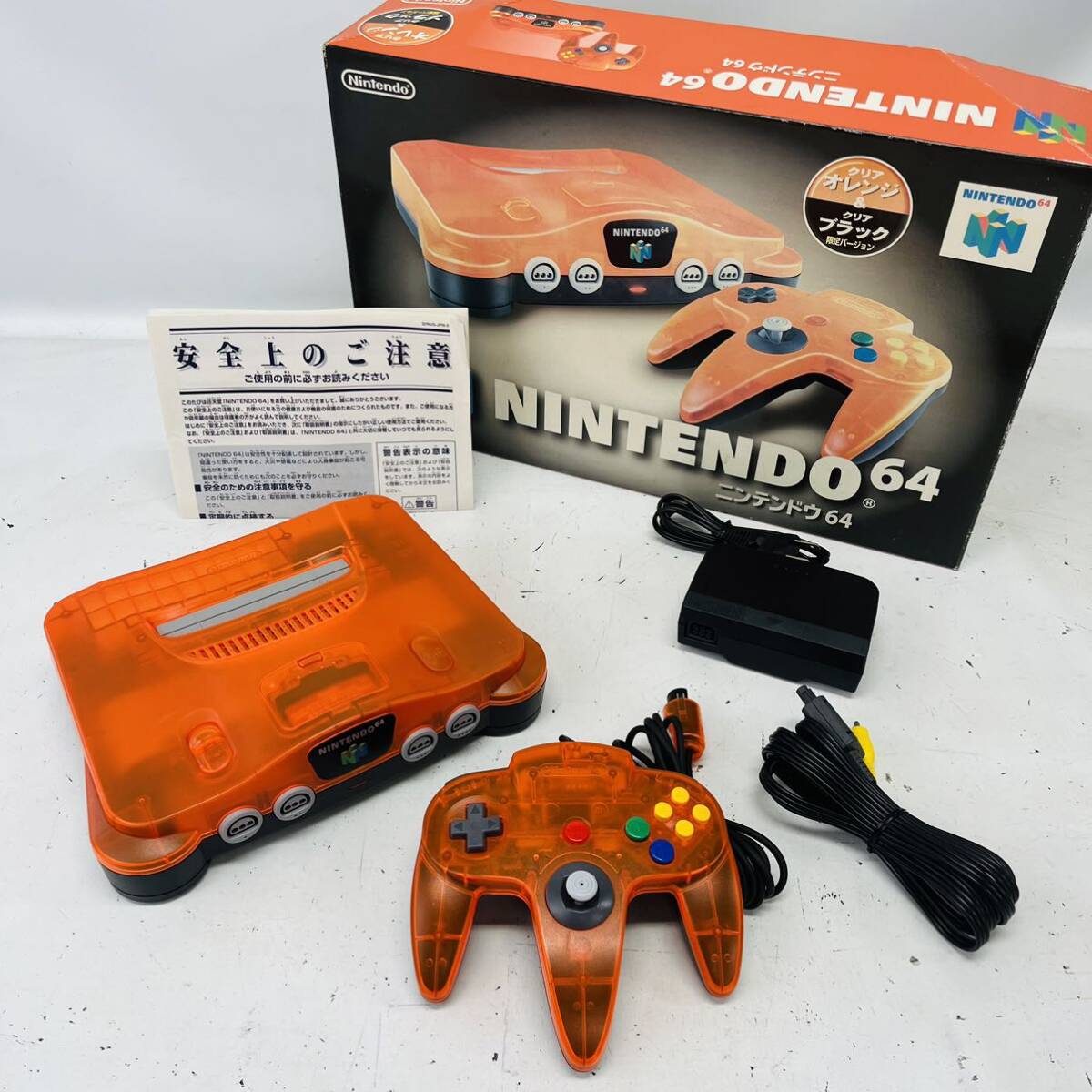Nintendo64 ニンテンドー64 クリアオレンジ ダイエーホークス Nintendo64 ニンテンドー64 クリアオレンジ ダイエーホークス
