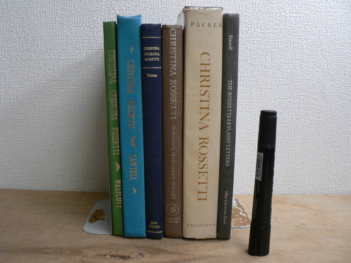 洋書 クリスティーナ・ロセッティ 関連書 まとめて6冊 洋書 クリスティーナ・ロセッティ 関連書 まとめて6冊