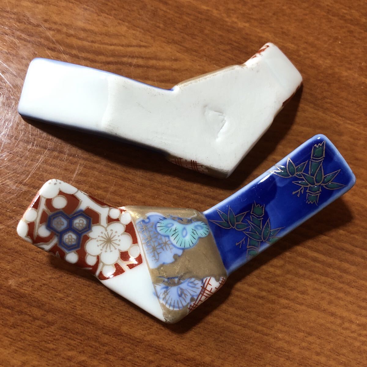 送料無料〉深川製磁 箸置き 染錦松竹梅 金彩 箸置 縁起物 松竹梅 送料無料〉深川製磁 箸置き 染錦松竹梅 金彩 箸置 縁起物 松竹梅