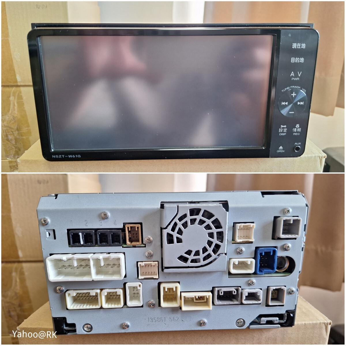 トヨタ 純正カーナビ 型式 NSZT-W61G DVD再生 テレビ フルセグ トヨタ 純正カーナビ 型式 NSZT-W61G DVD再生 テレビ フルセグ