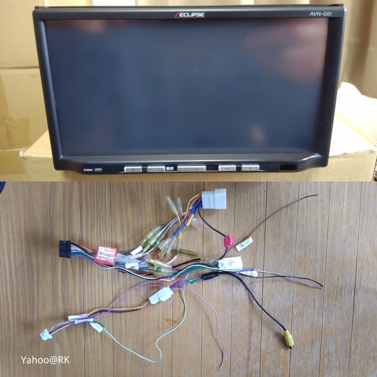 イクリプス SDナビ 型式 AVN-G01 DVD再生 テレビ フルセグ USB