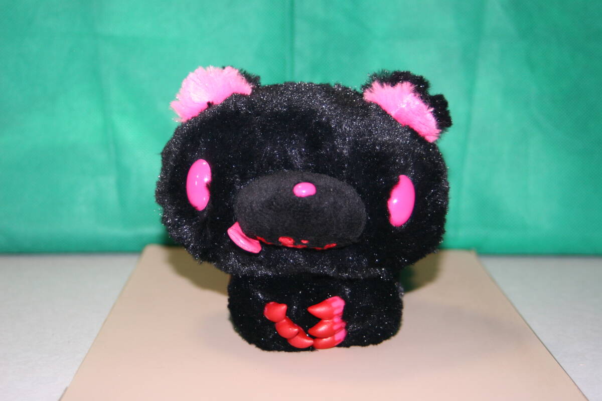 脱グルーミー ぬいぐるみ(見た目と手触り重視ver.) コケティッシュピンク UKG-003 黒 舌出し 歌くじくん グルーミー C賞 カラオケ店限定