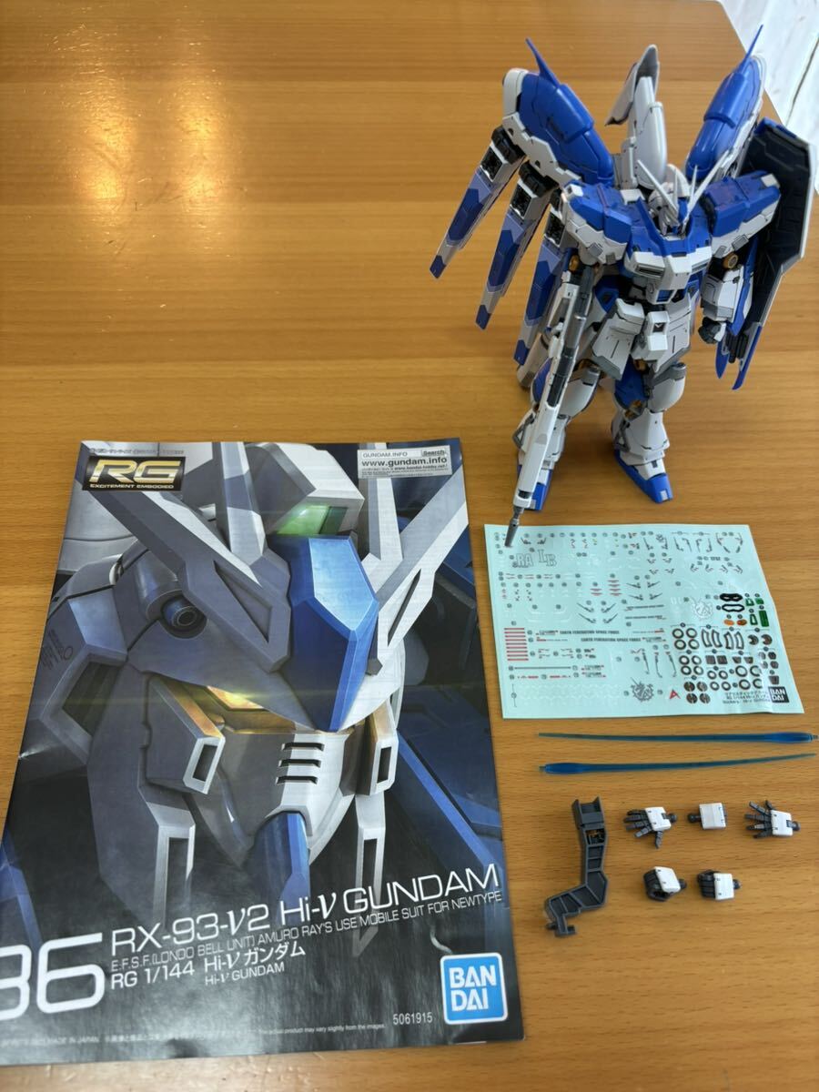 RG Hi-νガンダム ガンプラ プラモデル完成品　送料込