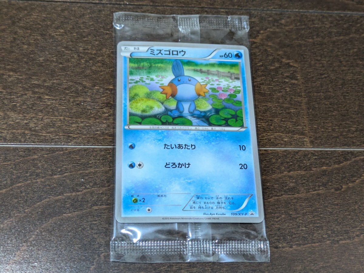 ポケモンカード ミズゴロウ 新品未開封 プロモ ダブルクライシス ポケモンカード ミズゴロウ 新品未開封 プロモ ダブルクライシス