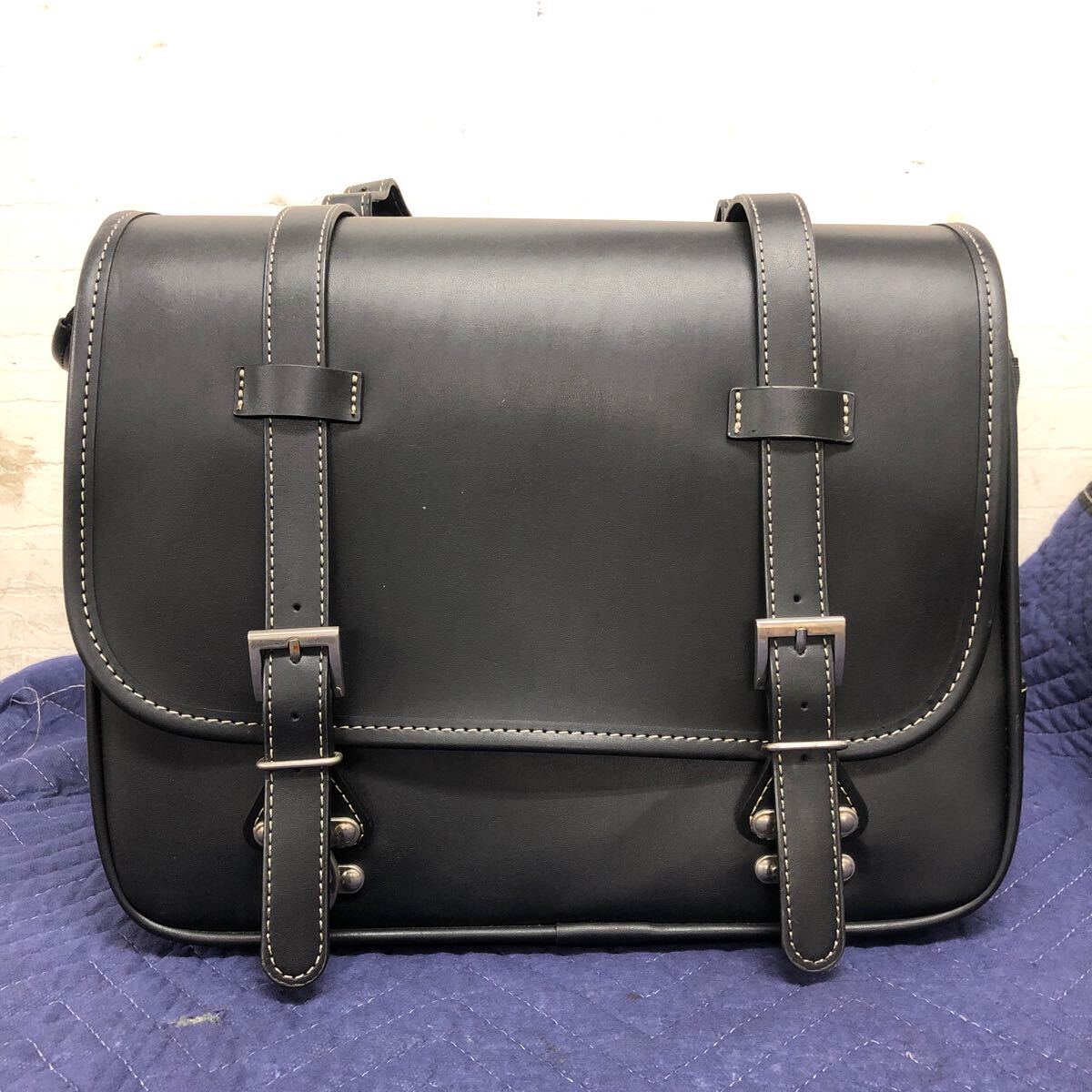 ◎オートバイ汎用　サドルバッグ　中古