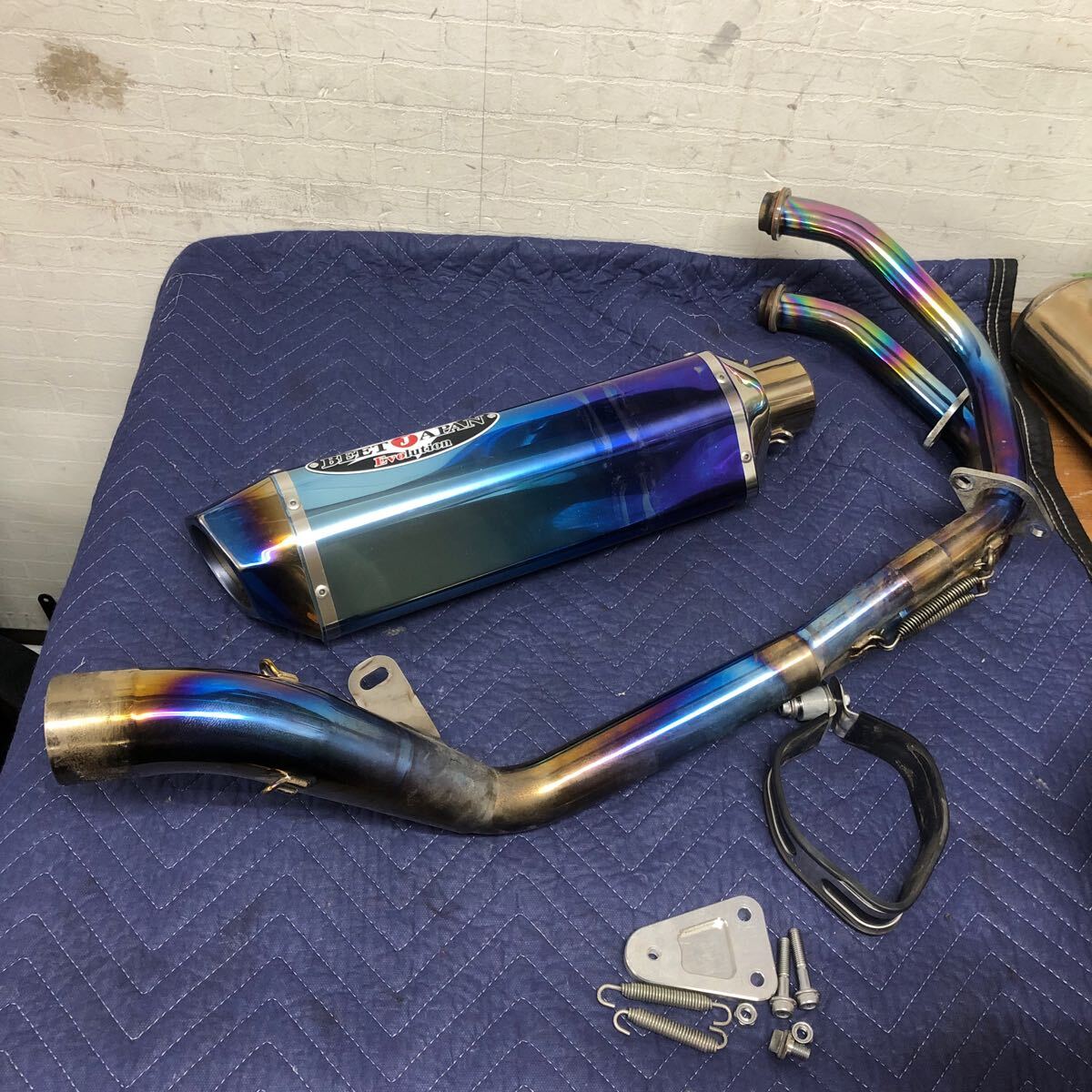 ◎ninja400 EX400E-A09〜　外し　ビート　ナサート　マフラー