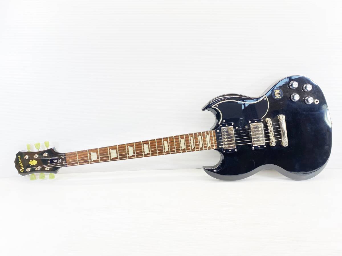 【美品】epiphone sg G-400 ebony エピフォン Epiphone SG G-400 Ebony (2009) - Guitar Compare