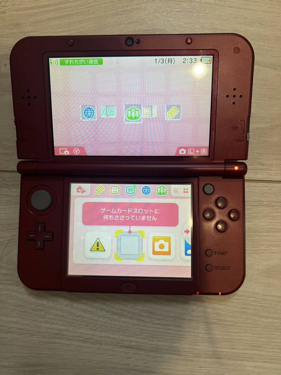 任天堂 New ニンテンドー3DS LL 1台　通電確認