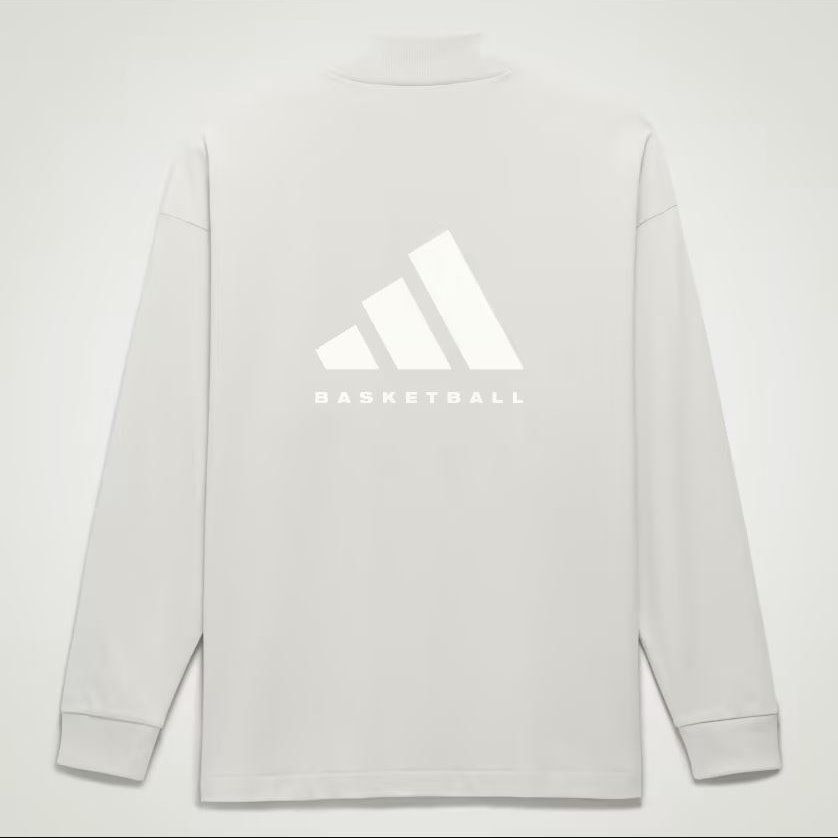 ★アディダス ADIDAS 新品 メンズ カジュアル バスケットボール コットン クルーネック 長袖 Tシャツ Mサイズ [IJ5555-M] 三 壱★QWER