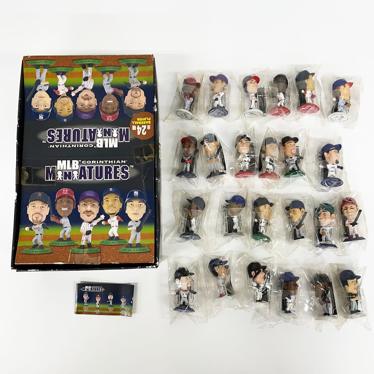 MLB コリンシアン ミニチュアーズ 未開封ボックス 全24種 松井秀喜 他 MLB コリンシアンミニチュアーズ未開封ボックス全24種松井秀喜他