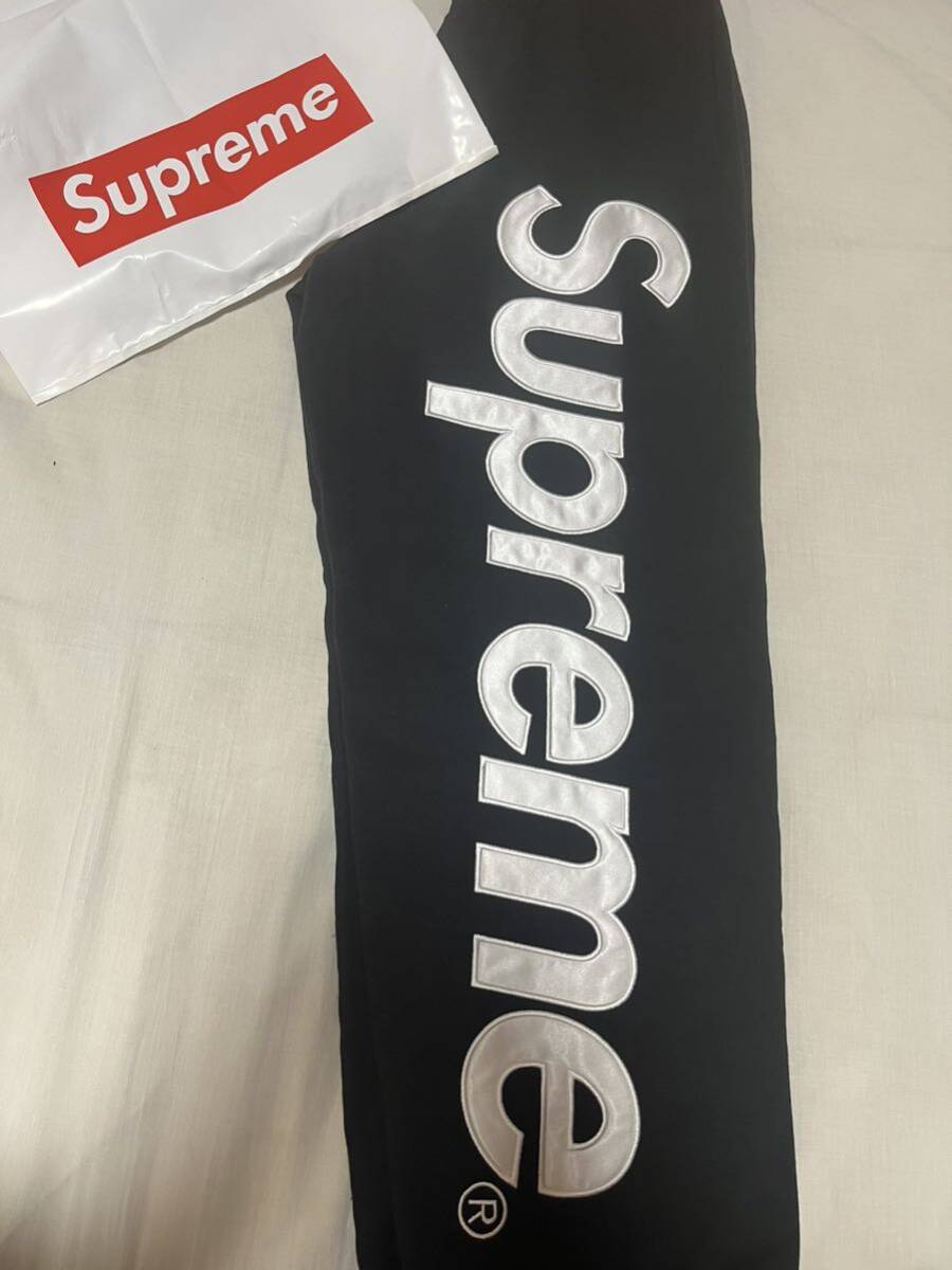 Supreme Satin Applique Sweatpant black Large L シュプリーム Supreme Satin Applique Sweatpant black Large L シュプリーム