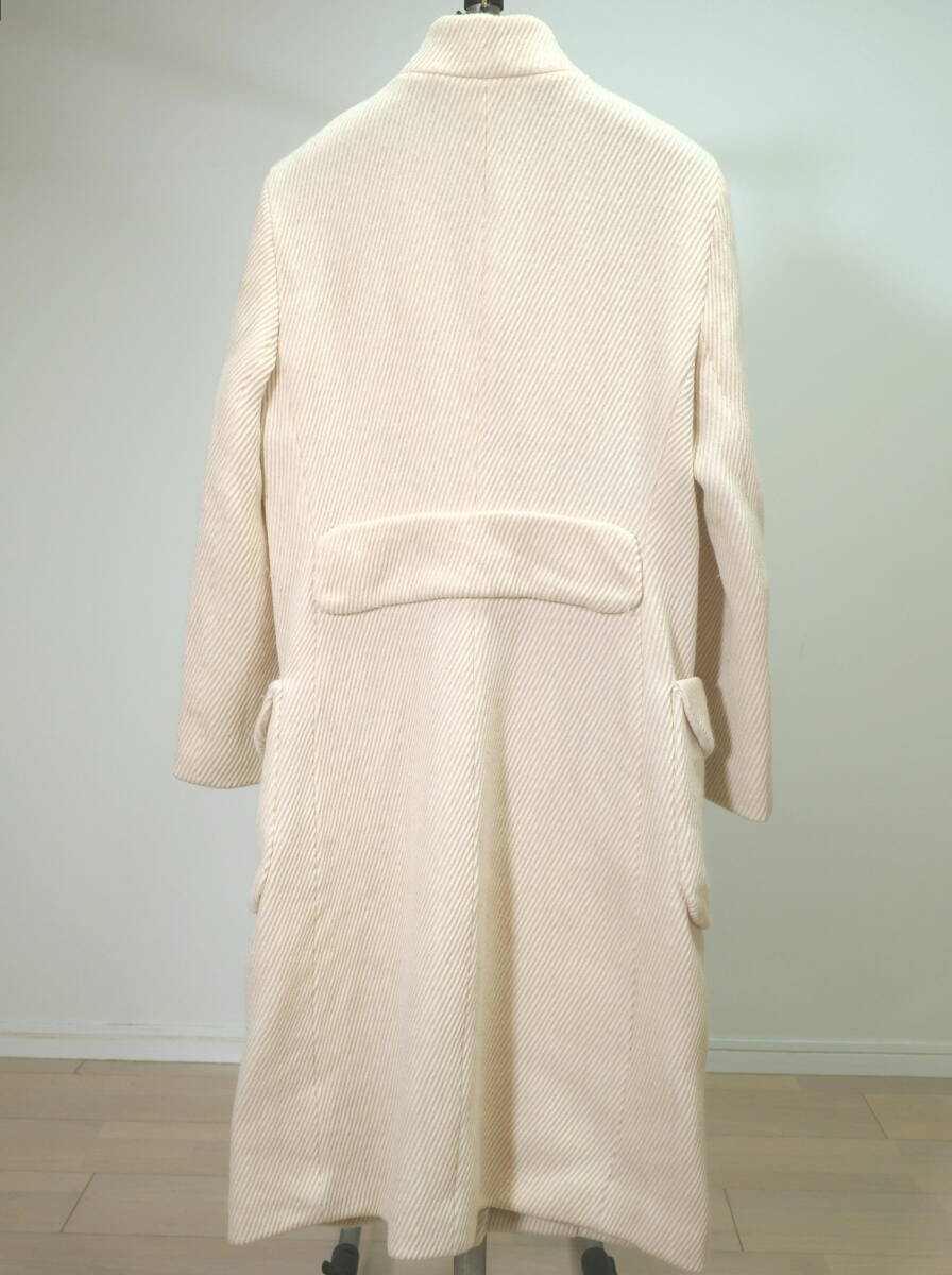  Vintage archive MARC JACOBS First line Mark Jacobs 01AW stand-up collar wool coat 4 unbleached cloth USA made 