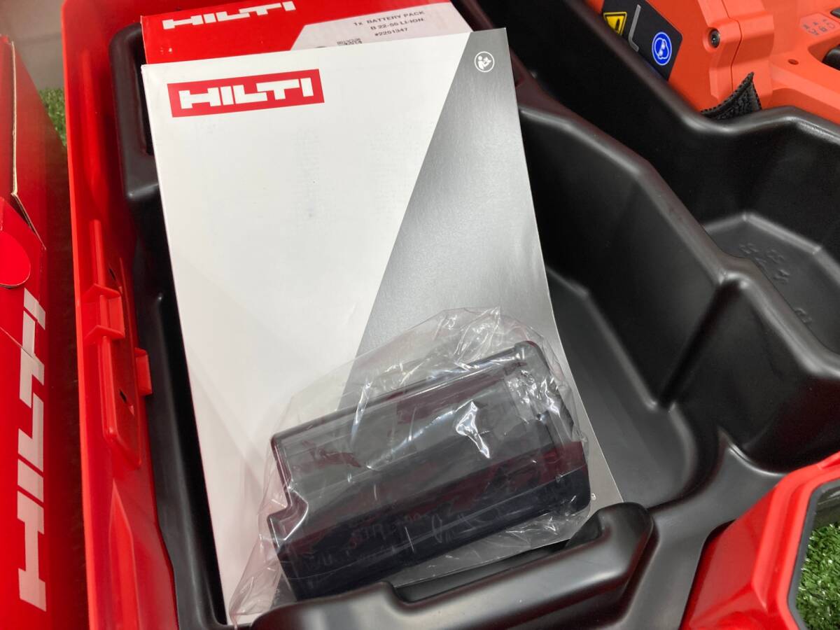 未使用品】HILTI 充電式寸切ボルトカッター(本体・ケース・充電 未使用品】HILTI 充電式寸切ボルトカッター(本体・ケース・充電