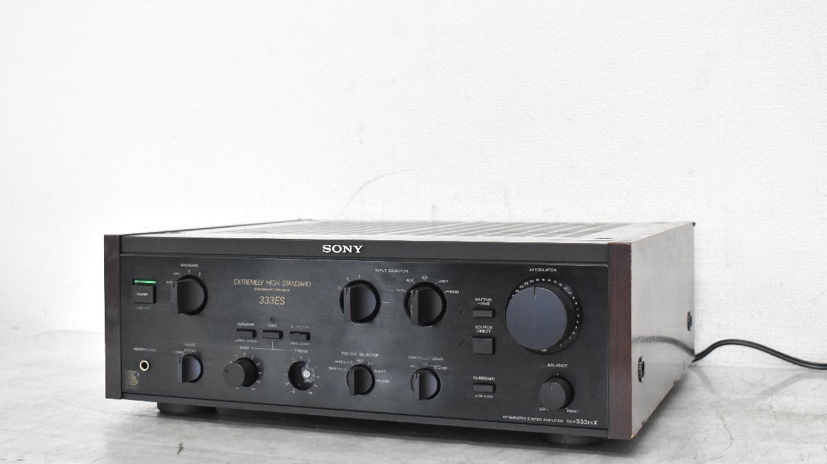 SONY TA-F333ESX II プリメインアンプ|アンプ SONY TA-F333ESX II プリメインアンプ|アンプ