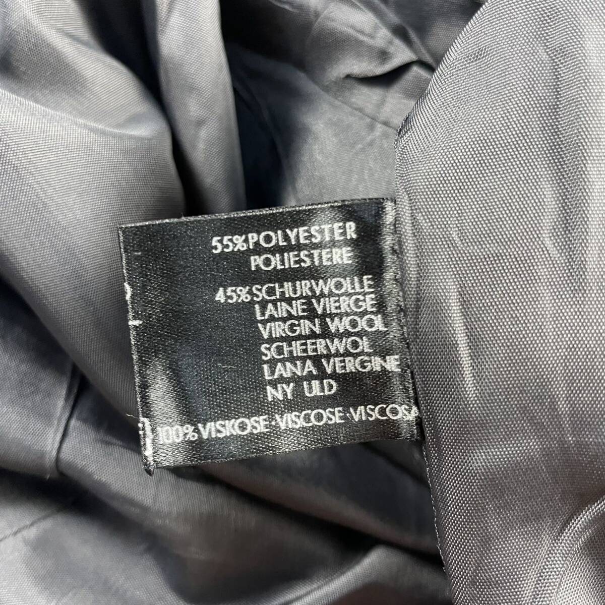 Euro Vintage TREVIRA ポリエステル55% ウール45% 刺繍 光沢 Euro Vintage TREVIRA ポリエステル55% ウール45% 刺繍 光沢