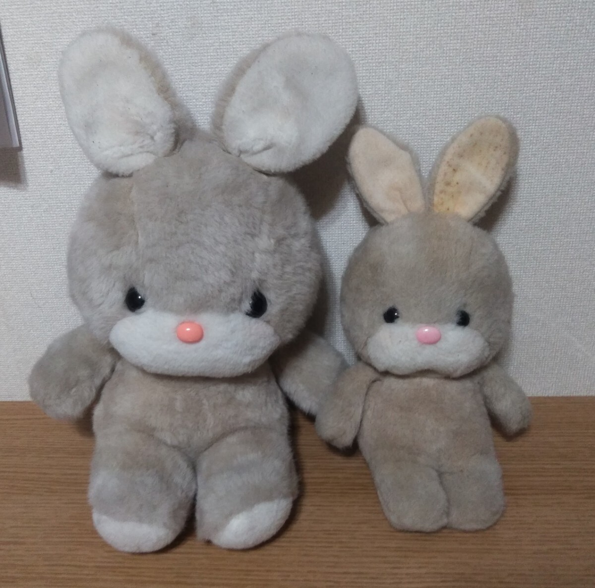 吉徳 ヨシトク うさぎ ぬいぐるみ 2体セット FINE Success 昭和 吉徳 ヨシトク うさぎ ぬいぐるみ 2体セット FINE Success 昭和