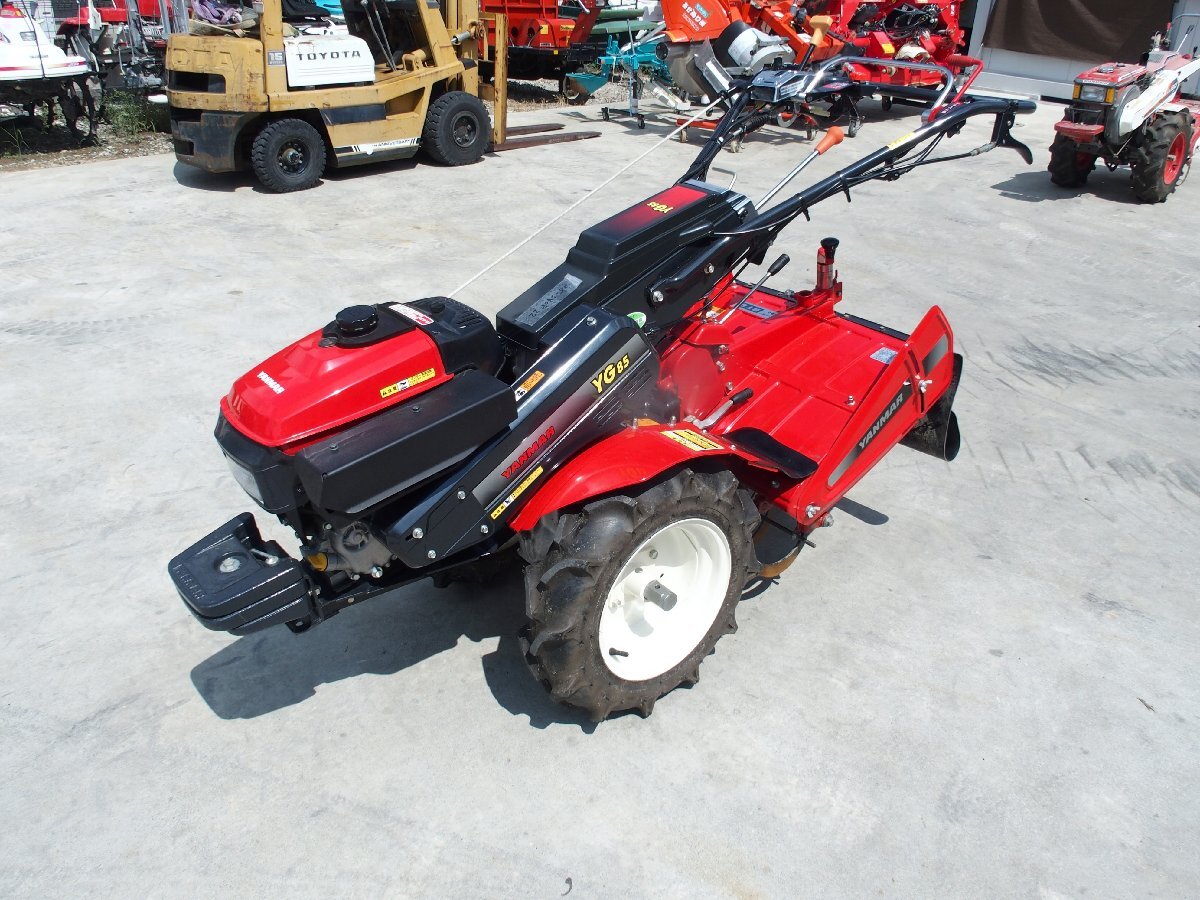 YANMAR 耕運機 赤。引取限定 YANMAR 耕運機 赤。引取限定