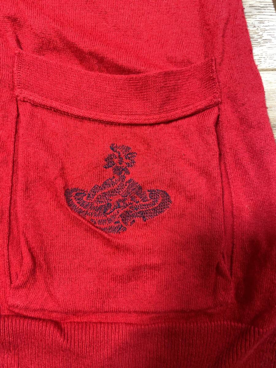 ヴィヴィアンウエストウッド　シルク混　ロングカーディガン　サイズ2