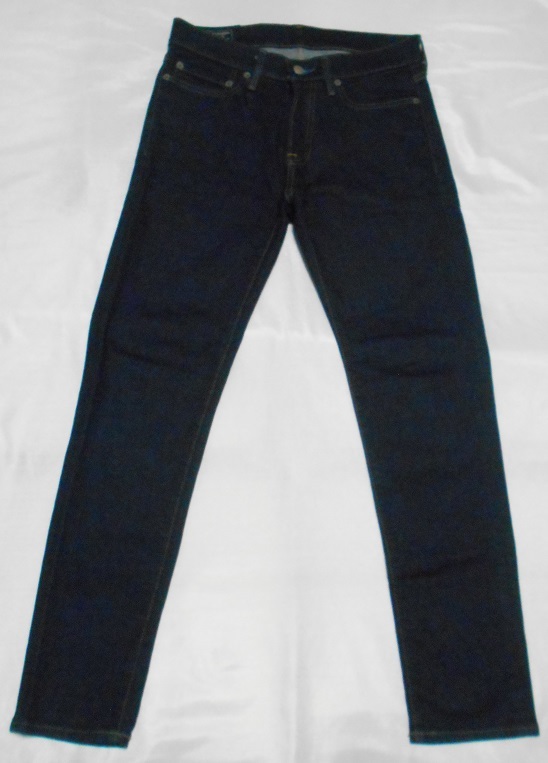 Abercrombie & Fitch アバクロ LANGDON SKINNY　スキニー デニムジーンズ　ストレッチ　濃紺　W28