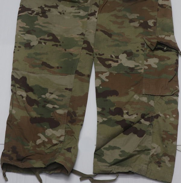 MP33米軍実物ARMYアメリカ古著マルチカム柄カーゴパンツS迷彩ミリタリーパンツOCPリップストップ8ポケットACUコンバットパンツTROUSERS