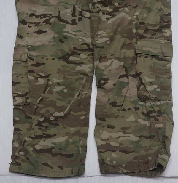 MP14米軍実物ARMYアメリカ古著マルチカム柄カーゴパンツ迷彩MミリタリーパンツOCPリップストップ8ポケットACUコンバットパンツTROUSERS