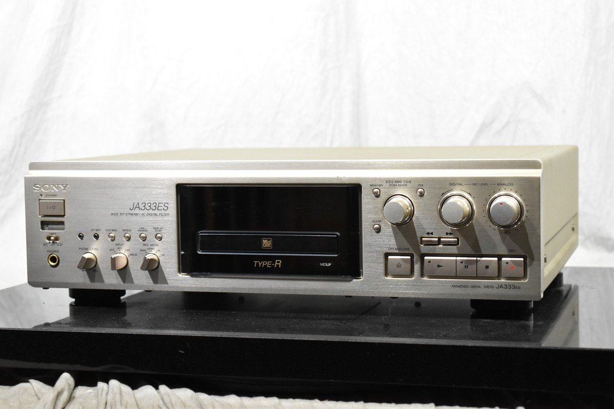 ■TG0911 SONY ソニー MDデッキ MDS-JA333ES