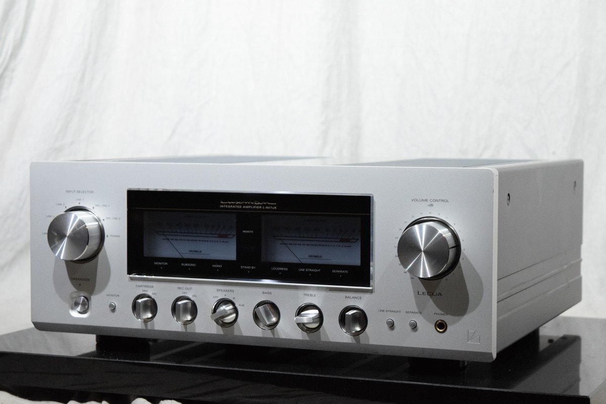 ■TG0919【送料無料!!】LUXMAN ラックスマン プリメインアンプ L-507uX