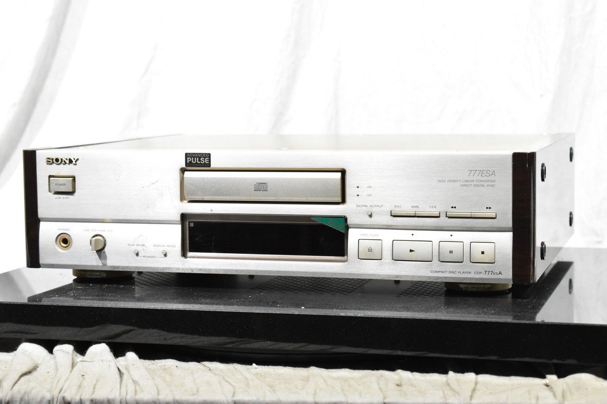 SONY/ソニー CDプレーヤー CDP-777 ESA【現状渡し品】