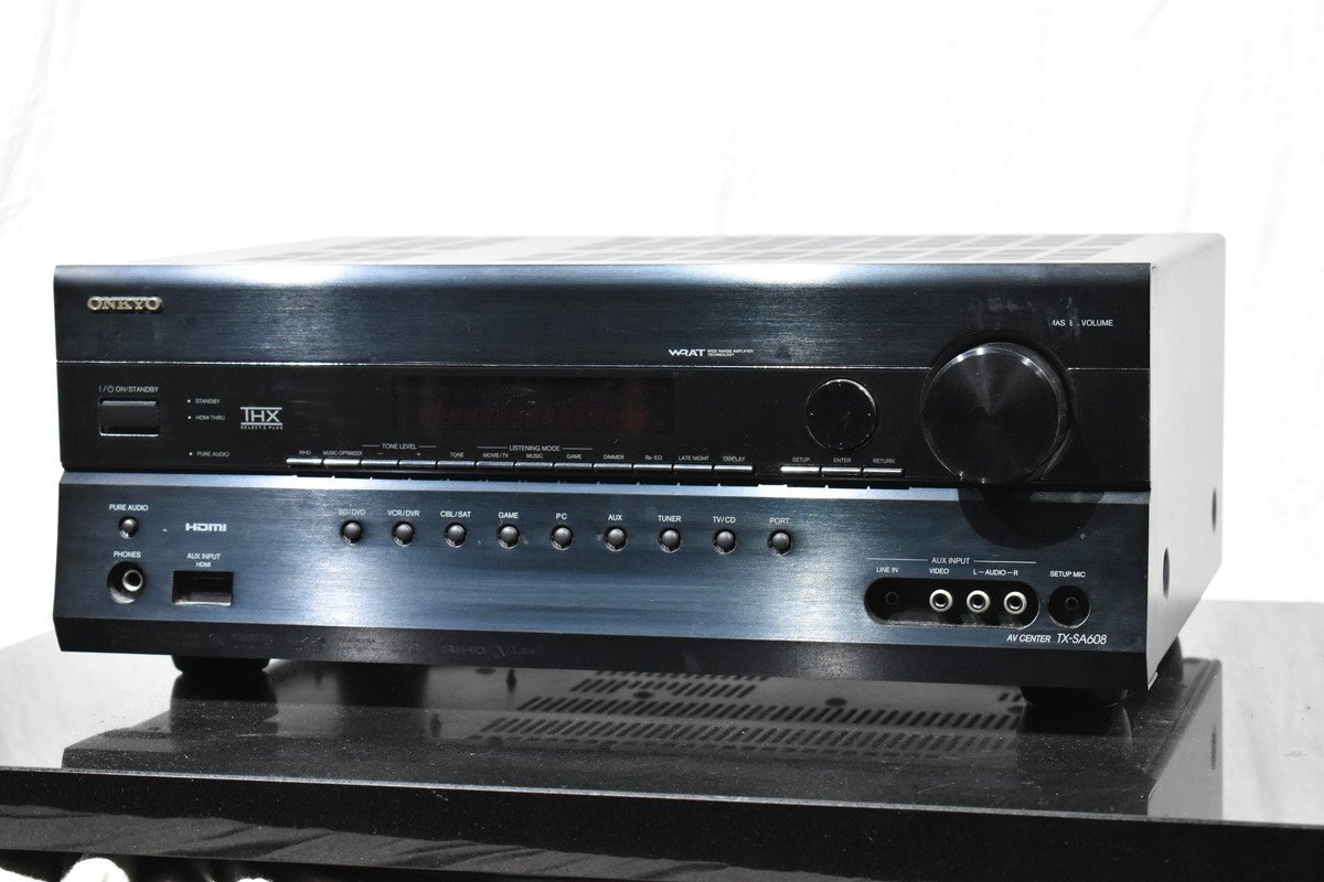 ONKYO オンキョー TX-SA608 AVアンプ　【現状渡し品】