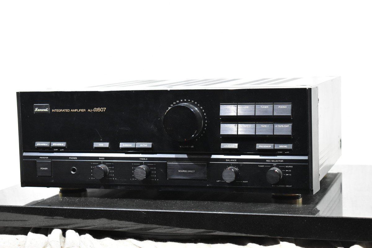SANSUI サンスイ プリメインアンプ AU-α607