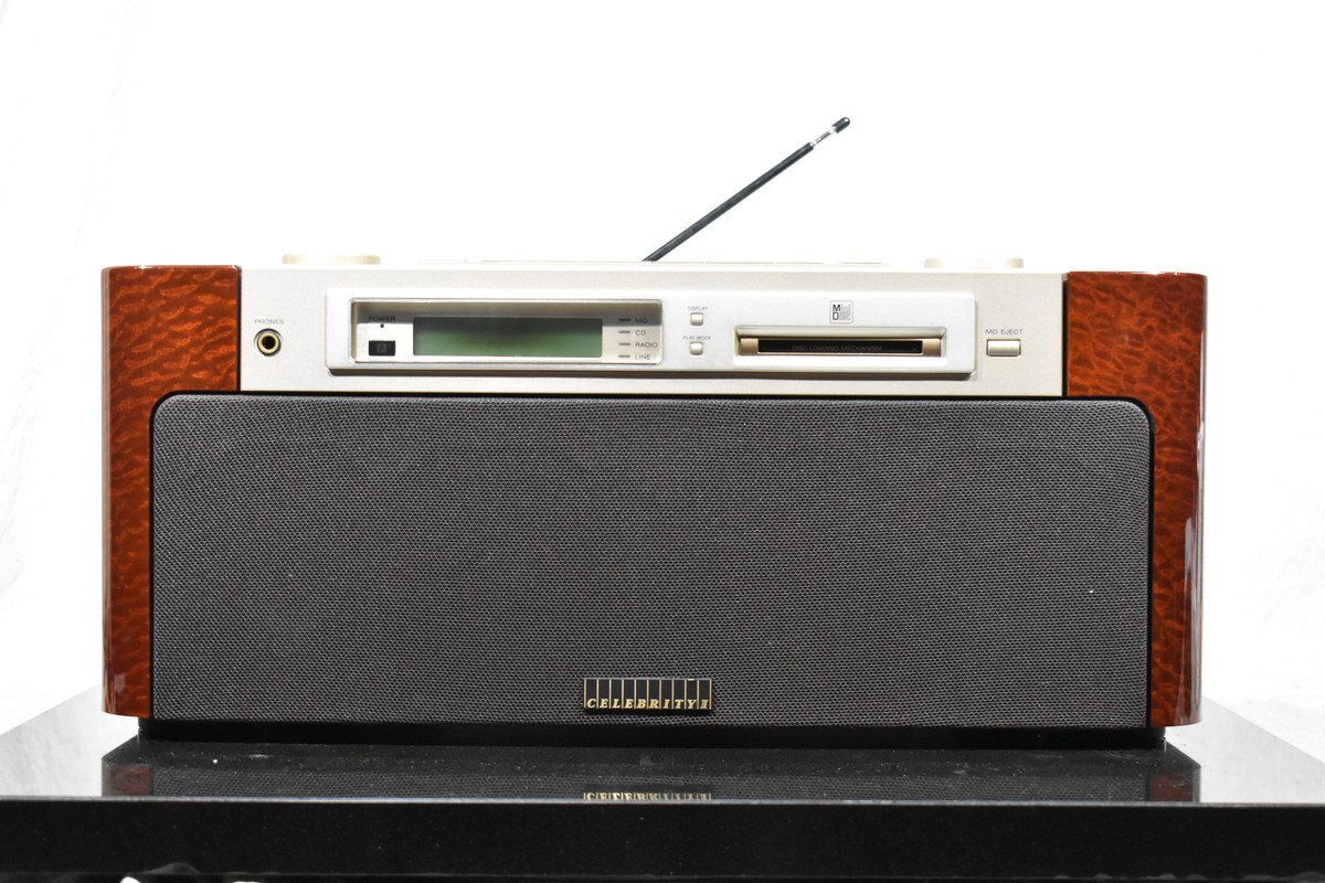 SONY CD,MDニューステレオ セレブティーⅡ MD-7000