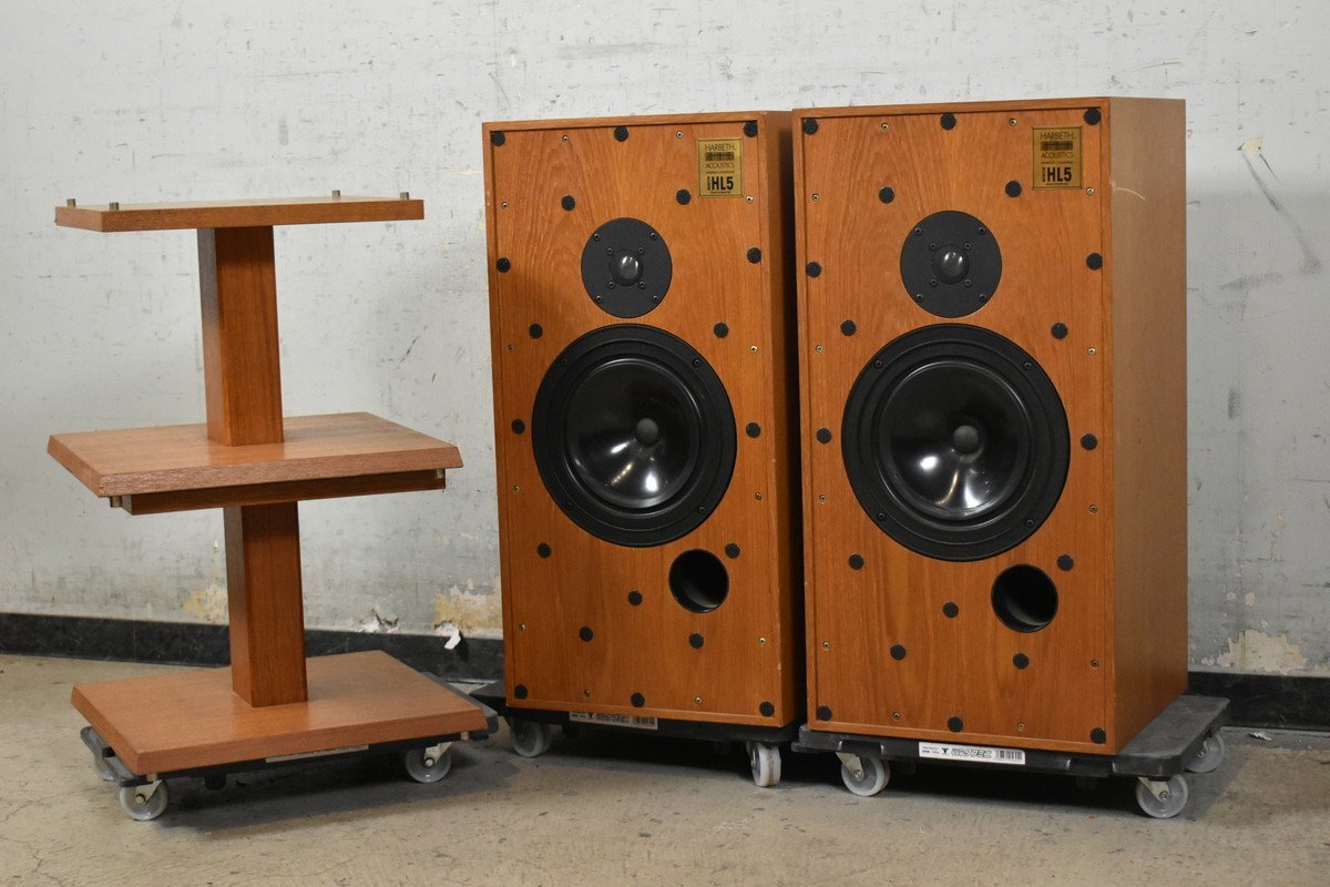 【送料無料!!】Harbeth ハーベス HL5 スタンド付き スピーカーペア