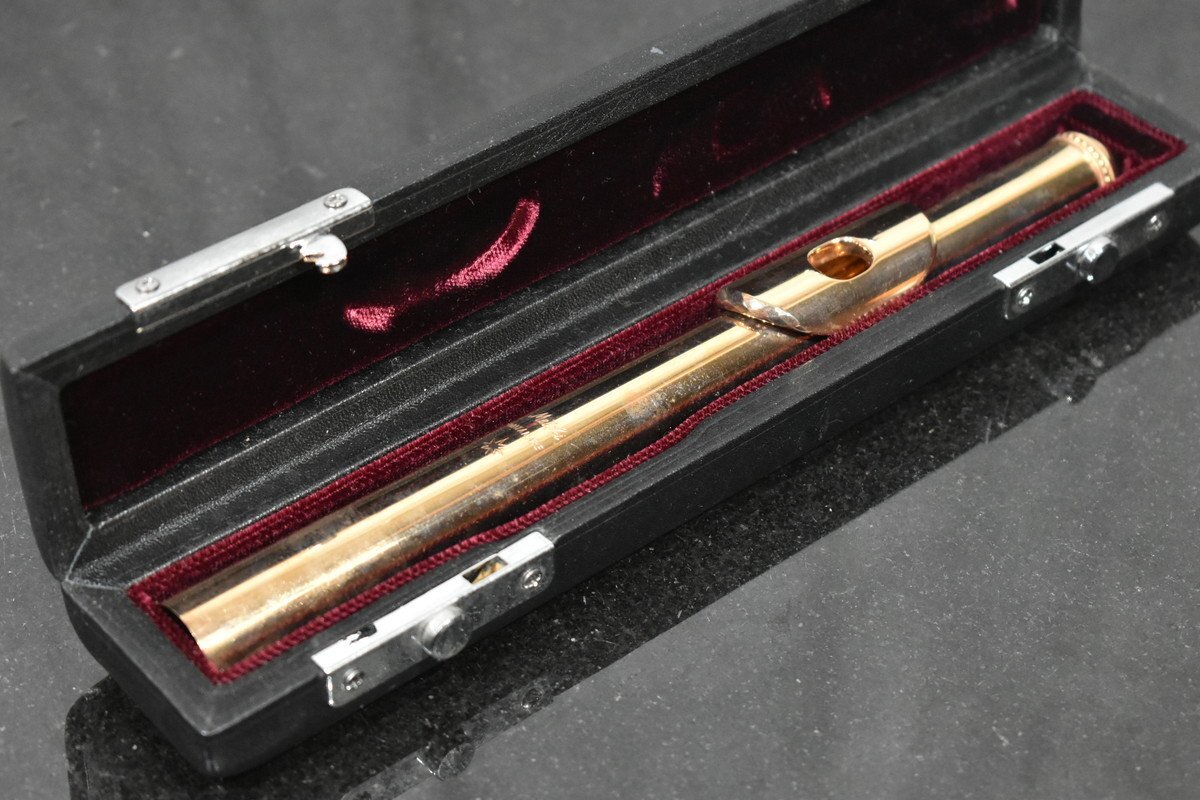 Mateki Flute WATANABE マテキ フルート 頭部管 14K/14金 ★ケース付属