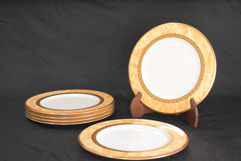 ★Noritake/ノリタケ/ボーンチャイナ/プレート/24㎝/ケーキ皿/6枚セット/お洒落/皿/食器/TLE12550