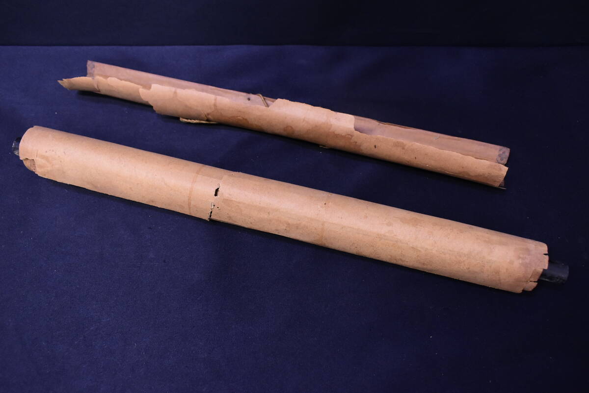 ○【作者不明】掛軸/古美術/在銘/落款/紙本/山水図/風景画 ○【作者不明】掛軸/古美術/在銘/落款/紙本/山水図/風景画