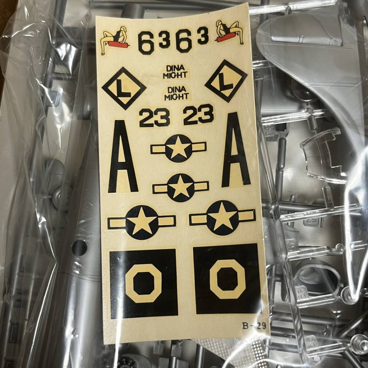 クラウン 1/144 B-29A スーパーフォートレス アメリカ陸軍爆撃機 クラウン 1/144 B-29A スーパーフォートレス アメリカ陸軍爆撃機