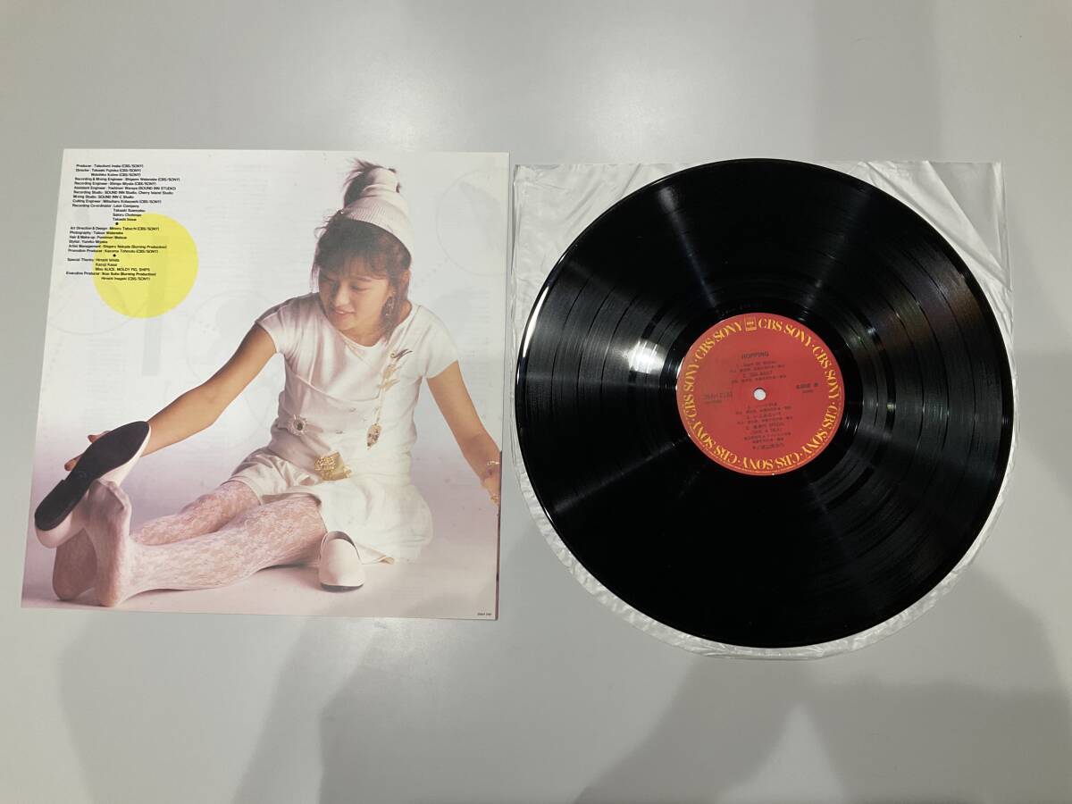 LP レコード　渡辺美奈代/HOPPiNG 【M】